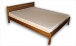 Кровать двухместная деревянная. Модель - ТИС. Разные размеры. Фото